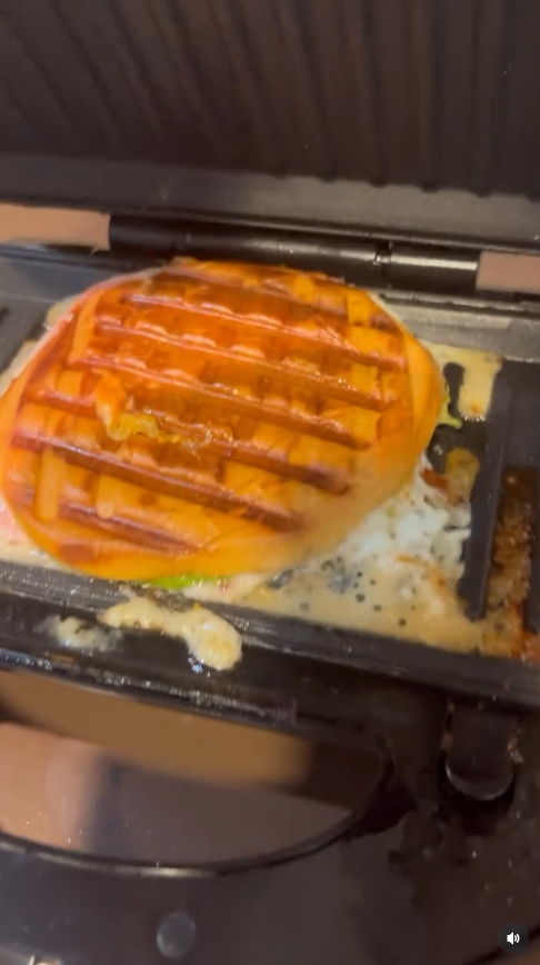 Musica su reel di blog di cucina