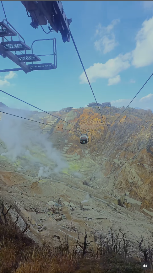 Musica trend su IG reel su funivia