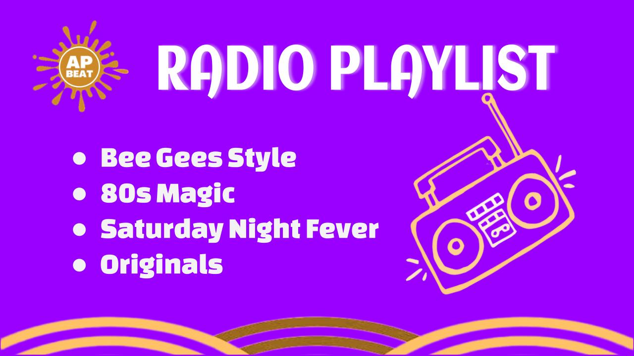 Playlist musica 80s Bee Gees style